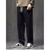 Pantalones de Verano para Hombre Estilo Americano Nuevo Marca de Moda Holgados Rectos Cargo Pantalones Largos Deportivos Versátiles Casuales para Hombre