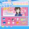 Série Doce Favorita do Conan Cartão Laser Reverso Criança Shinichi Bilhete Laser Impressão Nano UV Coleção de Cartas Flash