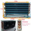Radiador Mini Micro Condensador Resfriado a Ar Tubo de Cobre Aleta de Alumínio Evaporador de Refrigeração Radiador Resfriado a Água de Geladeira