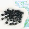Color Caramelo Acrílico Estrella Estrella de Cinco Puntas Cuentas Sueltas Cadena para Teléfono Móvil Llavero Colgante Joyería Accesorios con Cuentas