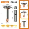 Drenaje de Piso para Falla de Longitud Ajustable Acero Inoxidable Núcleo Anti-Olor Filtro Grande Artefacto Anti-Olor para Alcantarilla para Bloquear Insectos Voladores Drenaje de Piso