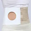 Cinturón Abdominal Postoperatorio para Estoma, Cinturón Médico para la Cintura, Desviación de Estoma, Abertura, Cinturón Abdominal Elástico Transpirable para Estoma, Elástico
