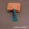 8cm capuchón de metal borla pequeña borla abanico colgante marcapáginas borla ropa accesorios para el cabello borla accesorios decorativos al por mayor