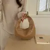 Bolsas de Diseñador de Nicho para Mujer, Gran Capacidad, Nuevo Estilo Verano 2026, Bolso tipo Dumpling Fruncido, Bolso de Mano de Comercio Exterior Transfronterizo
