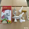 Novo Modelo Transfronteiriço Ensacador de Salsicha Doméstico, Moedor de Carne Manual, Moedor de Alho, Fabricante de Salsicha, Moedor de Pimenta, Triturador de Carne Grande