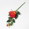 Rosas de Esquina de Terciopelo Artificial, Flores Falsas, Muros de Flores para Salones de Bodas, Flores Decorativas para Ingeniería de Jardines, Accesorios para Fotografía, Transfronterizo