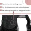 Peluca de Cola de Caballo Sintética Personalizada para Amazon, Estilo Europeo y Americano Fibra Sintética Cabello Largo Naturalmente Rizado Cola de Caballo Sintética