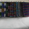 Tiras Coloridas, Tecido com Fio Dourado e Prateado, Tiras Coloridas, Tiras Coloridas, Tecido de Malha com Fio, Brinquedos, Tecidos para Roupas e Artesanato