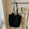 Nova Bolsa de Ombro Vintage em Camurça Outono/Inverno 2026 para Mulheres, Bolsa de Mão de Grande Capacidade com Bolsa Pequena Dentro, Bolsa Tote Tendência de Abaixo do Braço