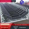 Roldada de borracha espiral bidirecional B500 limpeza idler especificações completas Transportador Idler