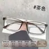 Nuevas monturas de gafas TR90 de marco grande ultraligeras, aptas para lentes recetados, estilo coreano personalizado, de moda para caras redondas, marco grande para mujer, montura completa, lote mixto