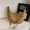 Bolso Cruzado de Hombro Único con Textura Casual de Moda 2026 Nuevo Estilo Otoño Bolso Trendy Tipo Dumpling Color Sólido para Mujer Gran Capacidad