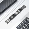 Adecuado para Correa de Reloj Huawei Gt3Pro Gt4 22mm Banda de Metal de Titanio Desmontaje Lateral de Bambú de una Pieza