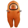 Traje de Astronauta Inflable para Fiesta de Disfraces de Hombre Lobo Espacial Among Us Escenario de Juego de Rol