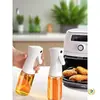 Botella Rociadora de Aceite para Freidora de Aire Hogar Cocina Vidrio Grado Alimenticio Rociador Atomizador de Aceite Cocina Antiadherente Control de Aceite Comercial