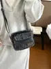 Bolso cruzado de mezclilla de alta costura nuevo 2026 transfronterizo, bolso pequeño retro moderno, bolso de hombro relajado y elegante