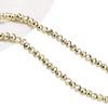Contas de Roda de Cristal Galvanizadas a Água de Vidro 4mm Pulseira DIY Feita à Mão Pulseira Colar Joias Acessórios Decorativos