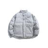 Chaqueta acolchada de algodón con cuadros de rombos retro estilo americano de UNDREST, básica, para hombre y mujer, para parejas, MA36