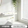 BNBS Caja de jabón blanca para el hogar, montada en la pared sin perforaciones, estante de almacenamiento con drenaje para baño, estante de almacenamiento para tocador