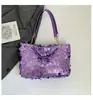 Bolso de Hombro Único de Nuevo Diseño de Nicho Transfronterizo 2026 para Mujer, Bolso de Moda para Mujer con Lentejuelas Personalizadas de Tendencia, Bolso Cruzado