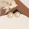 Pendientes de Plata de Ley S925 de Puesto de Mercado Nocturno Pendientes de Alta Gama Pendientes Simples de Nicho con Perlas Lujo Accesible Pendientes de Borla Pendientes para Mujer