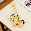 Nuevo Colgante Llavero de Piel de Caballo, Encanto de Bolso de Caballo del Zodiaco Moderno y Creativo, Adorno de Cuerda Tejida a Mano del Año del Caballo