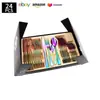 Cubiertos de Acero Inoxidable Transfronterizo de Amazon Cuchillo y Tenedor 1010 Cuchillo, Tenedor y Cuchara de Estilo Occidental Juego de 24 Piezas Cuchillo y Tenedor para Carne Caja de Regalo
