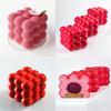 Molde de silicona para mousse de bola mágica de 6 cavidades, molde de silicona para pastel tridimensional, utensilio de cocina, molde para postre francés