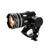 Luz Delantera T6 para Bicicleta Faro Enfocado de Aleación de Aluminio Linterna Recargable por USB Luz Fuerte Luz para Ciclismo Giratoria 360 Grados