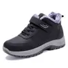 Zapatos, Zapatos de Algodón, Botas de Algodón Casuales Otoño e Invierno 2026, Dropshipping Transfronterizo, Estilo Nuevo, Forradas de Felpa, Engrosadas, Velcro, Zapatos Deportivos para Personas Mayores