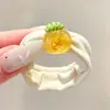 Modernas y coloridas nuevas ligas para el cabello 2026, accesorios versátiles para el cabello inspirados en la dopamina para niños, diademas de alta gama con temática de dulces M&M