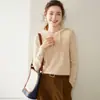 ¡Relajado y chic sin esfuerzo! Suéter de cachemira con capucha de color liso para otoño e invierno para mujer, suéter de punto pullover de color liso