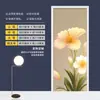 Pegatina de puerta de planta verde, lámina completa para renovación, decoración autoadhesiva para puertas de pozos de agua y eléctricos, baño, armario, vidrio, impermeable