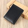 Nueva Cartera Retro de Cuero Genuino para Hombre, Cartera Corta de Alta Gama, Billetera para Monedas de Primera Capa de Piel de Vaca, Bolsita Anti-Desmagnetización al por Mayor