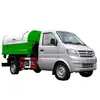 Fabricante Nacional Vi Dongfeng Xiaodolica Camión de Basura de Brazo Cuadrado de 5 Metros Cúbicos Vende Camión de Basura de Brazo Telescópico de 5 Metros Cúbicos