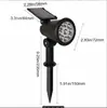 Focos Solares, Luces para Césped de Exterior, Luces para Jardín Paisajístico, Luces Decorativas para Jardín, Luces para Iluminación de Árboles en Casa
