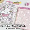 Bloco de Notas Prancheta Miffy Coelho Graffiti, Portátil e Rasgável, Bloco de Notas Fofo para Mensagens, Caderno de Alto Valor para Estudantes