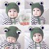 Gorro para Bebé para Otoño e Invierno, 3-6-12 Meses, Gorro Tejido para Niñas Bebé, Gorro de Invierno Súper Lindo para Niños con Protección para las Orejas, Diseño de Dibujos Animados
