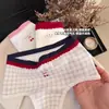 Ropa Interior Estilo Chica Cereza Dulce para Mujer, Algodón Puro, Antibacteriana Grado 10, Bragas con Refuerzo 100% Algodón, Nuevos Shorts con Ribete de Encaje