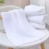 Toallas Personalizadas para Hoteles Estrella, Toallas de Baño Blancas de Algodón Puro, Toallas Espesadas al por Mayor para Hoteles, Casas de Huéspedes y Aguas Termales, con Logo Bordado
