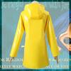 Mamá Fantasma cos Caroline Cosplay Completo Abrigo Amarillo Abrigo Cosplay de Halloween Disfraz Ropa de Mujer