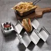 Suporte para Tacos Aço Inoxidável 304 Suporte para Tortillas Criativo Suporte de Exibição para Rolinhos de Milho Suporte para Tortillas Mexicanas