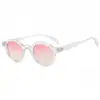 Gafas de Sol Redondas de Exportación Europeas y Americanas para Mujeres y Hombres, Gafas Neutras Universales Anti-UV, Gafas Steampunk