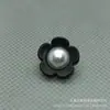 Estilo coreano ins botão de girassol roupas infantis botão de pérola colorida acessórios de plástico material para diy sapatos e chapéus infantis