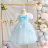 Oferta Especial Venta de Liquidación Vestidos para Niñas Vestido de Princesa Elsa de Frozen Vestido de Cuento de Hadas Blancanieves Disponible para Dropshipping