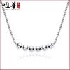 Collar minimalista de nicho transfronterizo de celebridades de Internet de moda, collar de cuentas con transferencia Doudou, temperamento de personalidad femenina, cadena de clavícula Lu Zhu