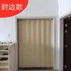 Porta Sanfonada de PVC Porta de Correr Cozinha Aberta Gás Porta Temporária Simples Sem Furo Banheiro Divisória Invisível
