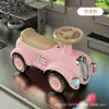 Scooter para niños de música retro scooter scooter coche de equilibrio andador juguete para bebé cochecito coche oscilante