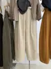 Pantalones de pana anchos tipo globo para mujer KEKEZOON, nueva moda casual para principios de otoño 2026, estilo moderno 9092