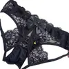 Little Bell~ Calcinha Sexy de Renda para Mulheres, Fundo Aberto, Não Precisa Tirar, Laço Vazado, Cintura Baixa, Calcinha Feminina Pura Desejo